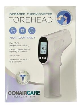 New in Box Conair Care Infrared Thermometer Forehead Non Contact